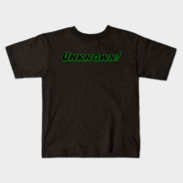 Unknown Kids T-Shirt by Tamie